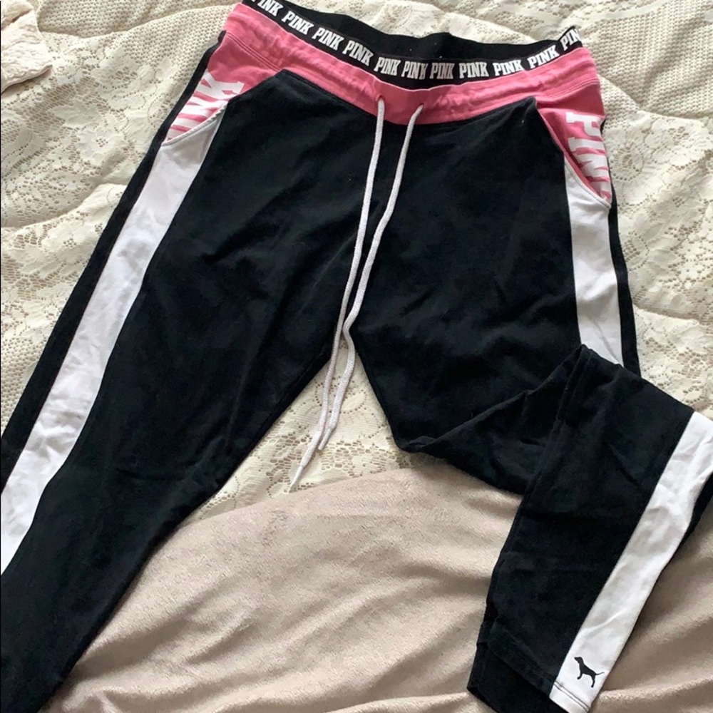 Pink joggers
